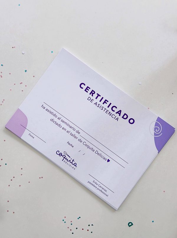 Diplomas / certificados personalizados (x10u)