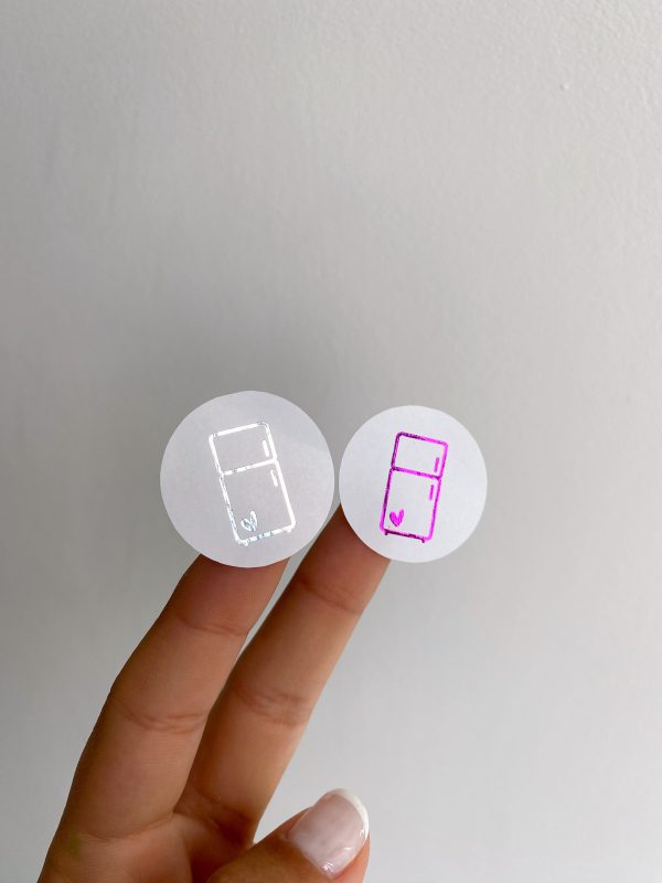 Stickers con foil (Indicaciones pastelería) ♡ - Image 2