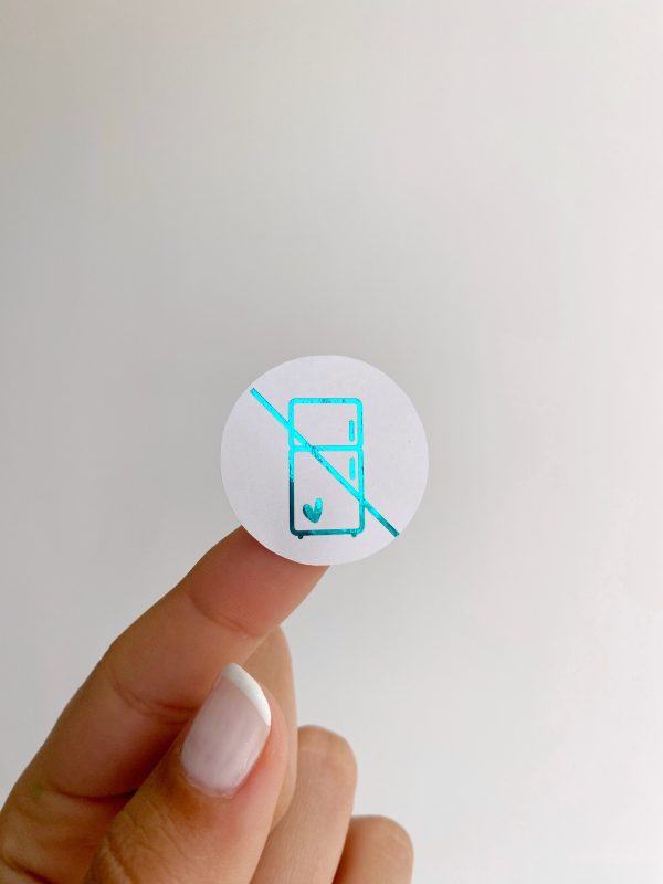 Stickers con foil (Indicaciones pastelería) ♡ - Image 7