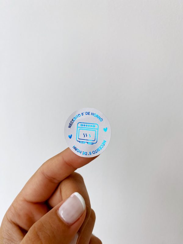 Stickers con foil (Indicaciones pastelería) ♡ - Image 12