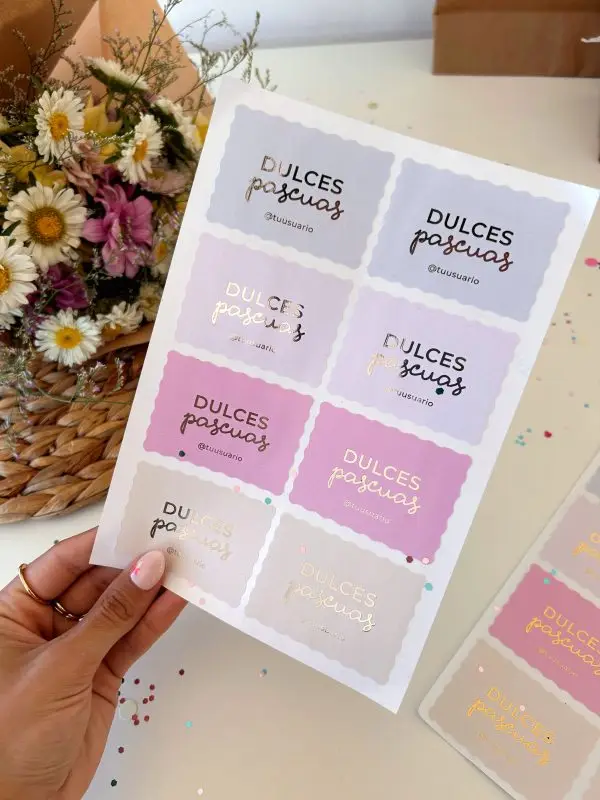Stickers dulces pascuas (x16u) ✿ - Image 3