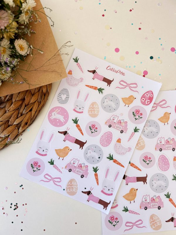 Stickers pascuas (x32u) ✿