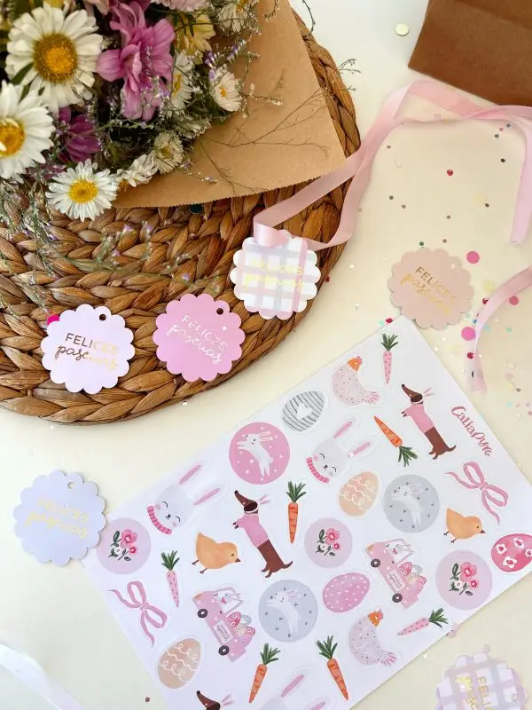 Tags felices pascuas (x12u) ✿ - Image 5