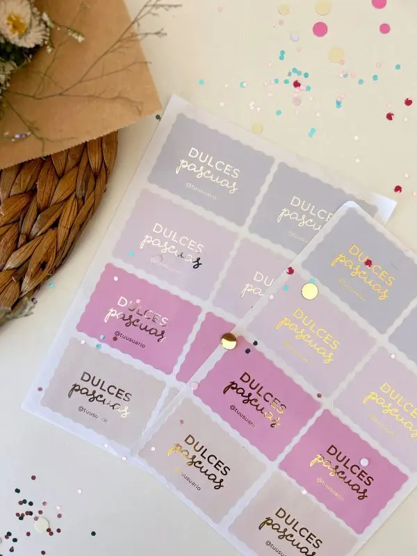 Stickers dulces pascuas (x16u) ✿ - Image 2
