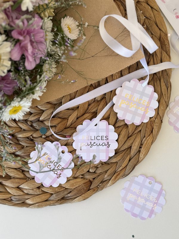 Tags felices pascuas (x12u) ✿ - Image 2