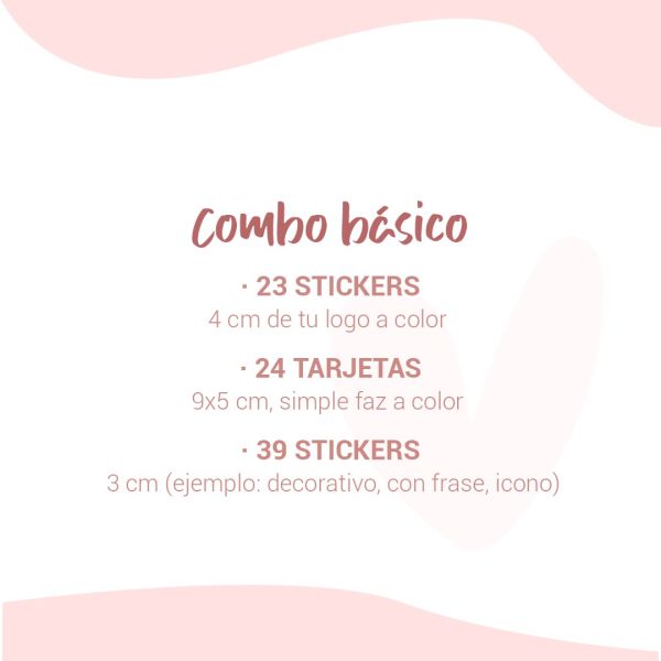 Combo básico papelería ♡