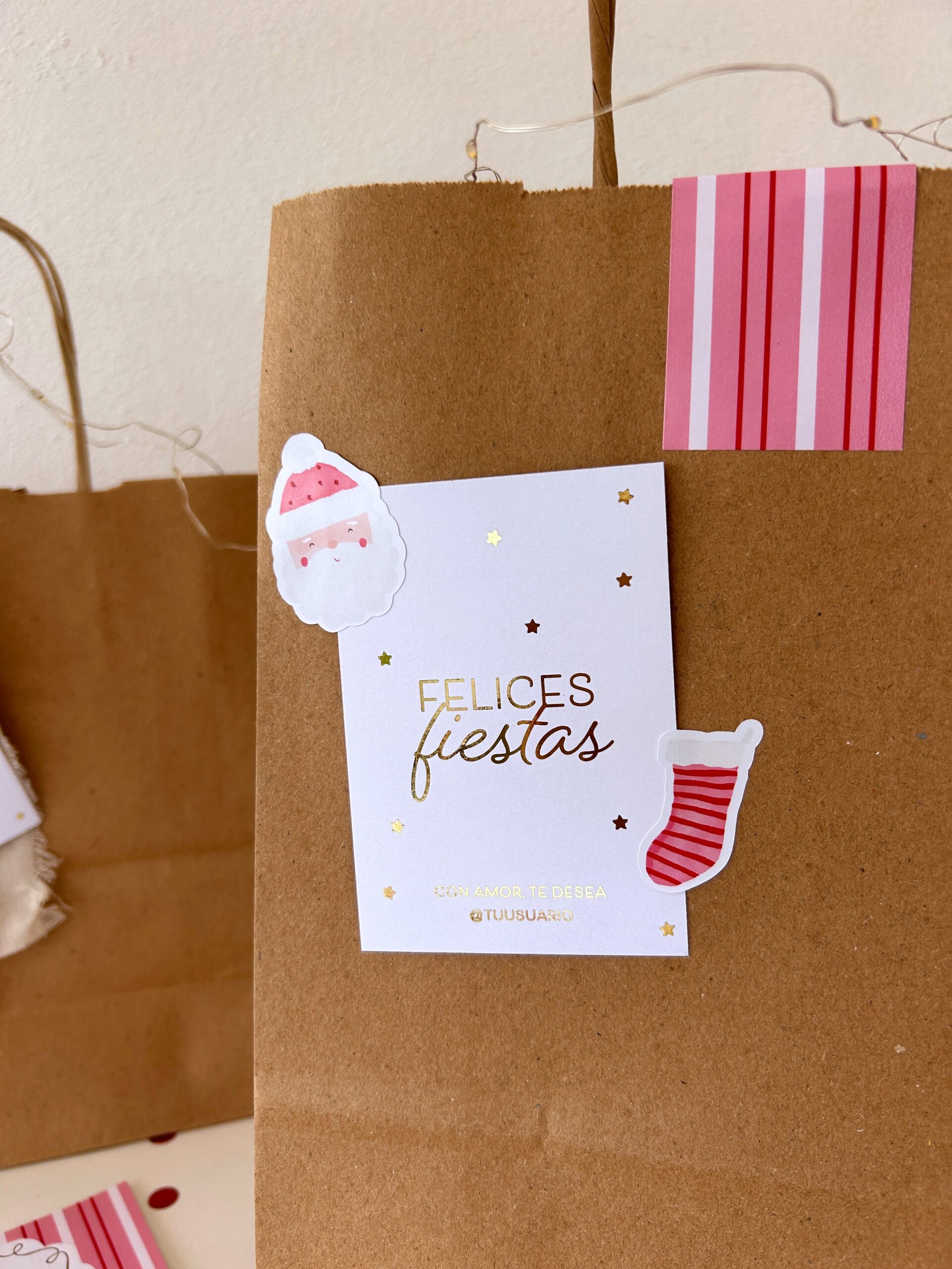 Tarjetas Felices Fiestas (x12u) ✧˖°.