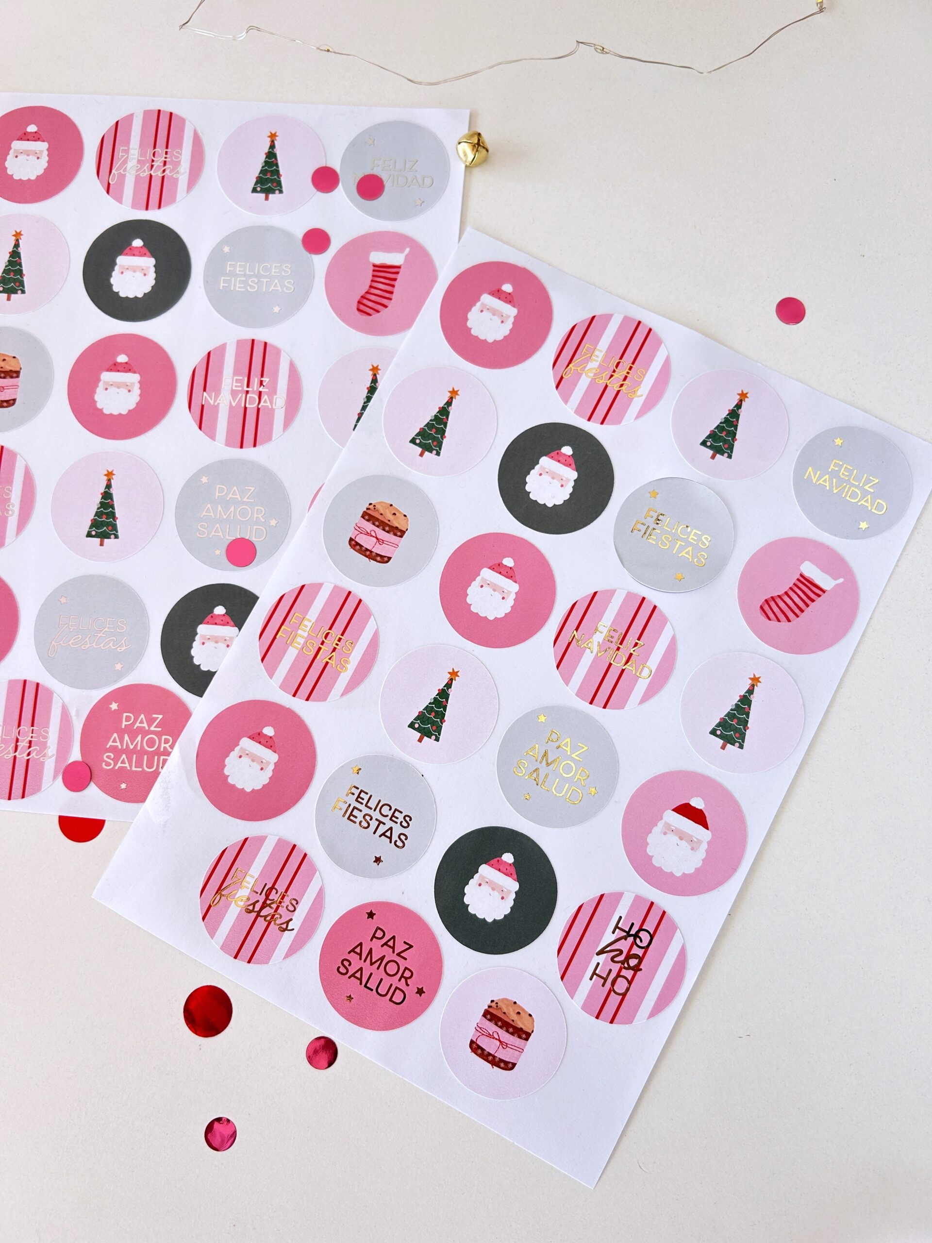 Stickers HO HO HO! (x20u) 🎅🏻