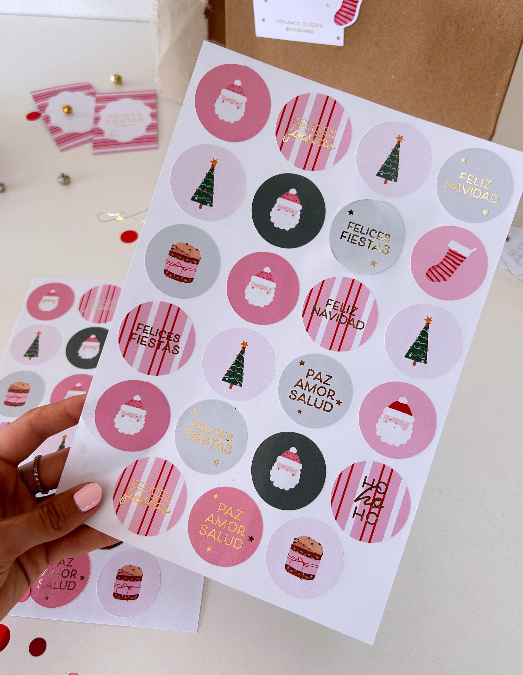 Stickers HO HO HO! (x20u) 🎅🏻 - Image 2