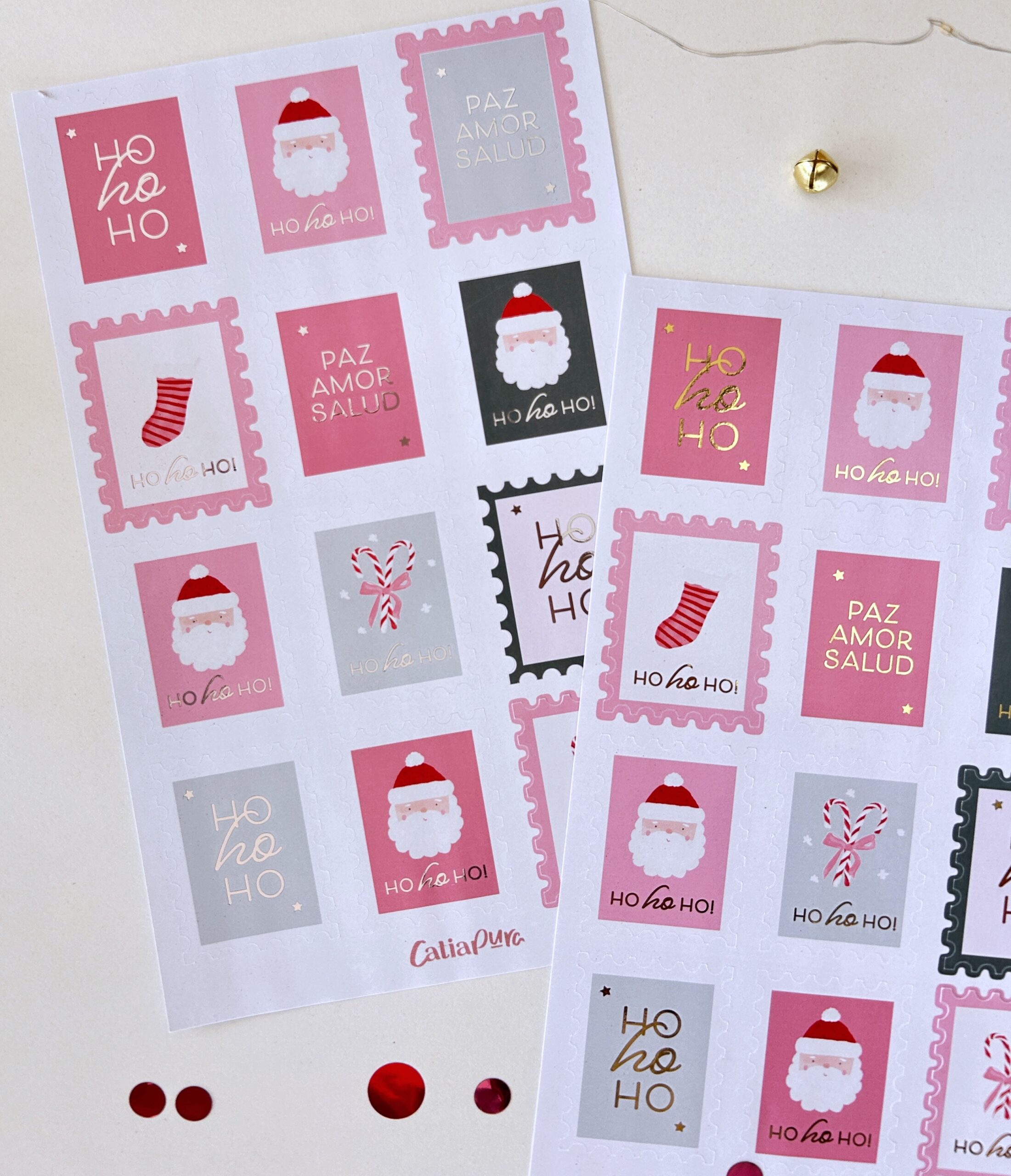 Estampillas navidad (x12u) 🎄 - Image 5