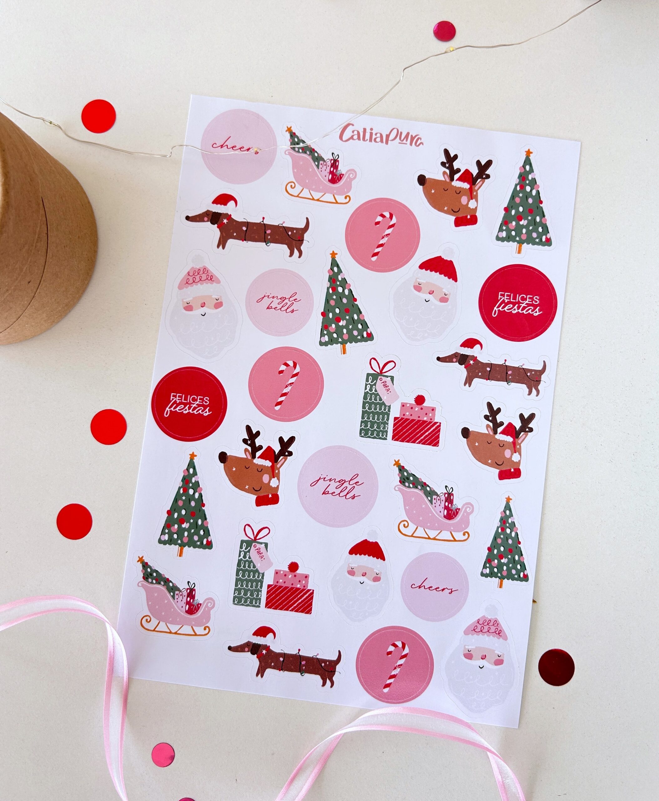 Stickers JINGLE BELLS (x28u) 🔔