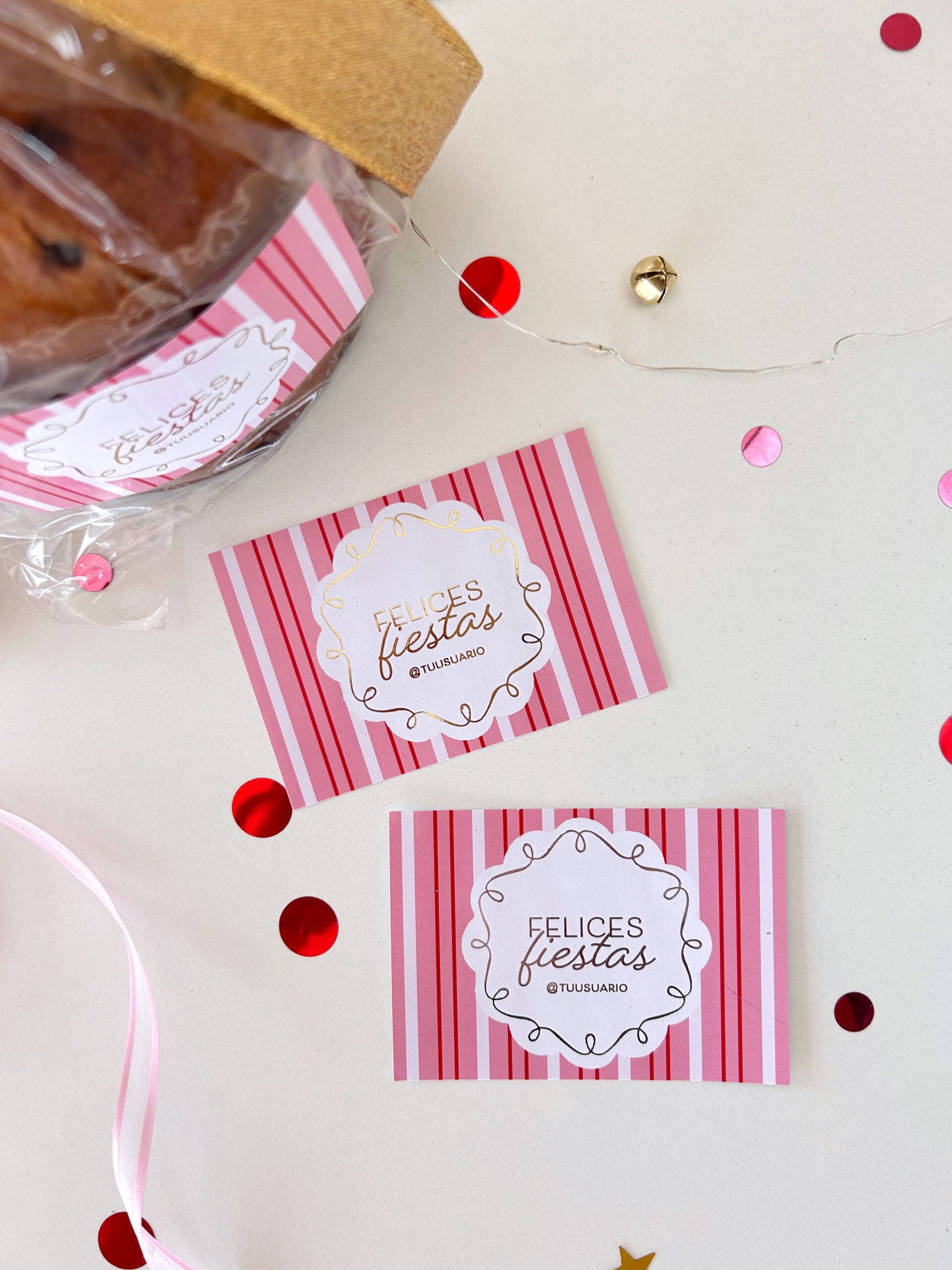 Etiqueta FELICES FIESTAS! (x12u) ✧˖°. - Image 3