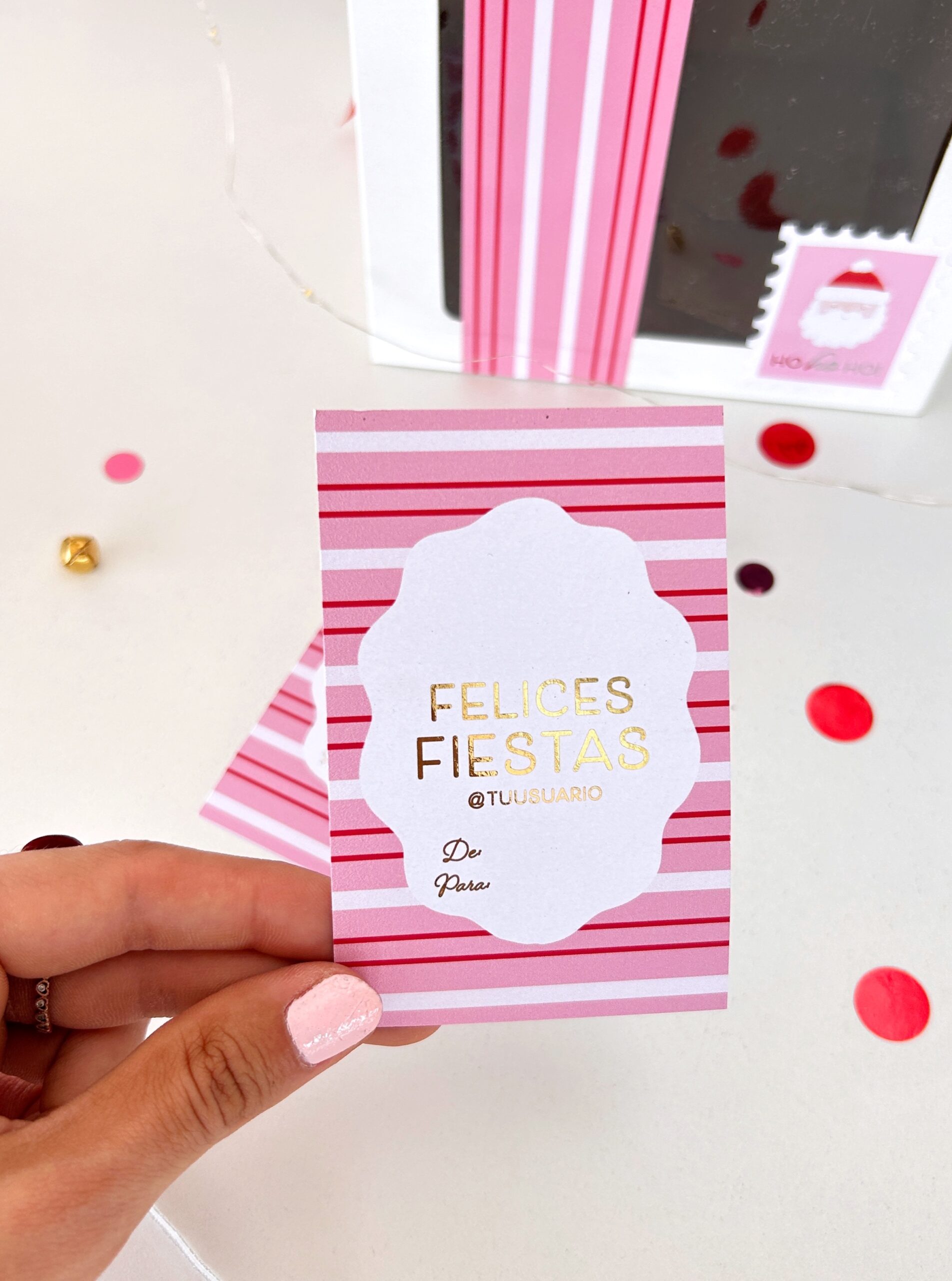 Tarjetas Felices Fiestas (x12u) ✧˖°. - Image 6