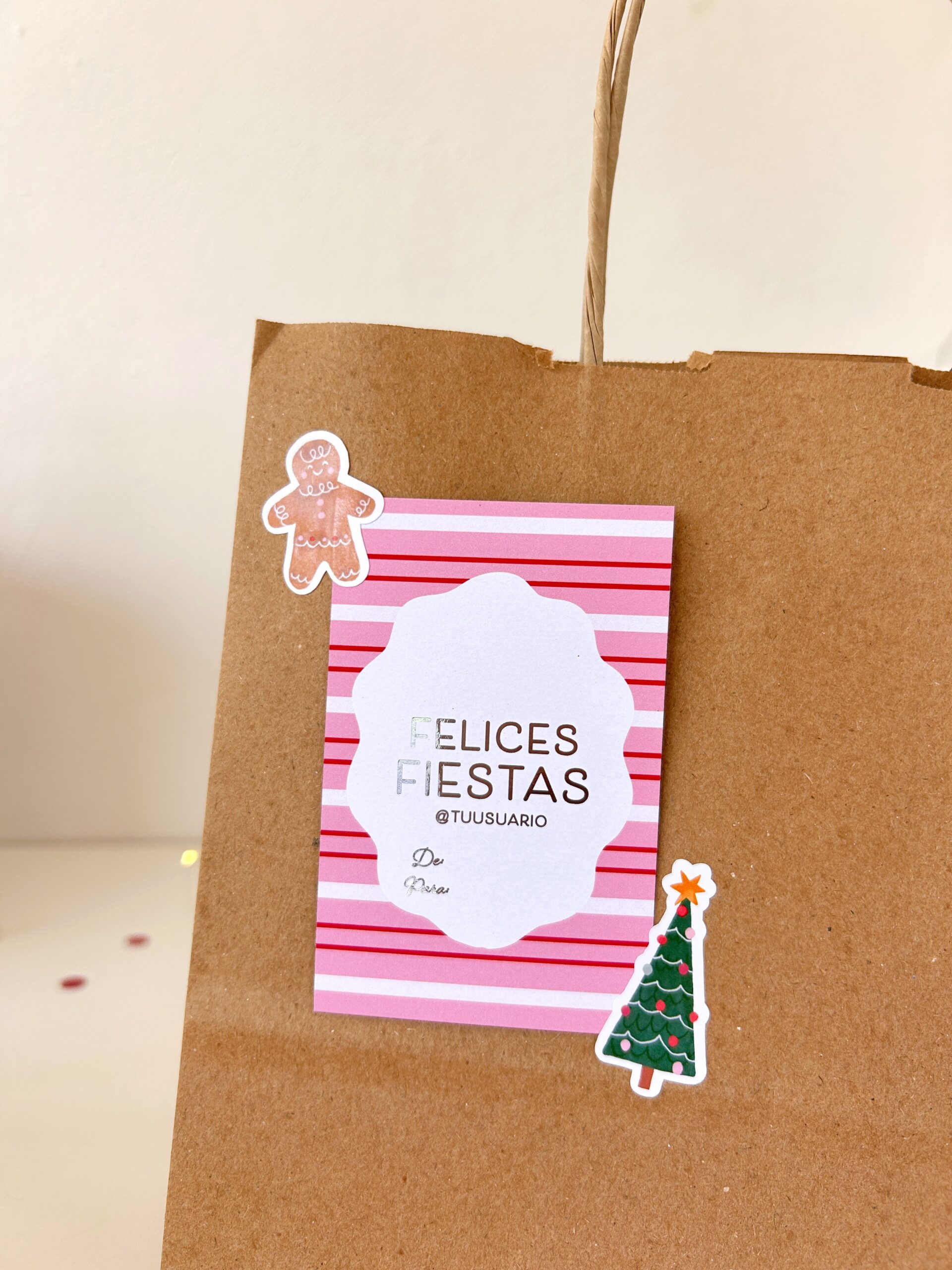 Tarjetas Felices Fiestas (x12u) ✧˖°. - Image 2