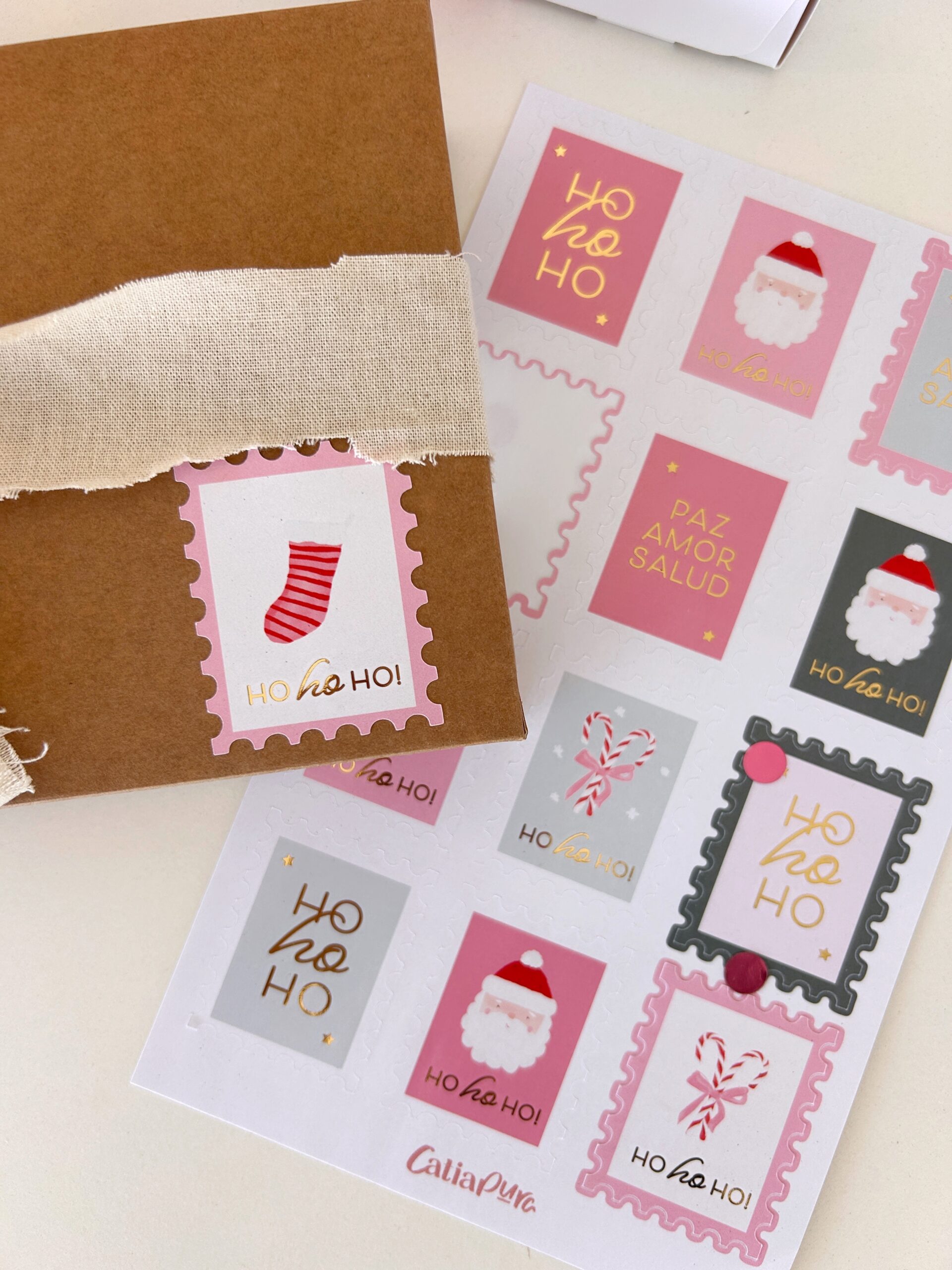 Estampillas navidad (x12u) 🎄 - Image 3