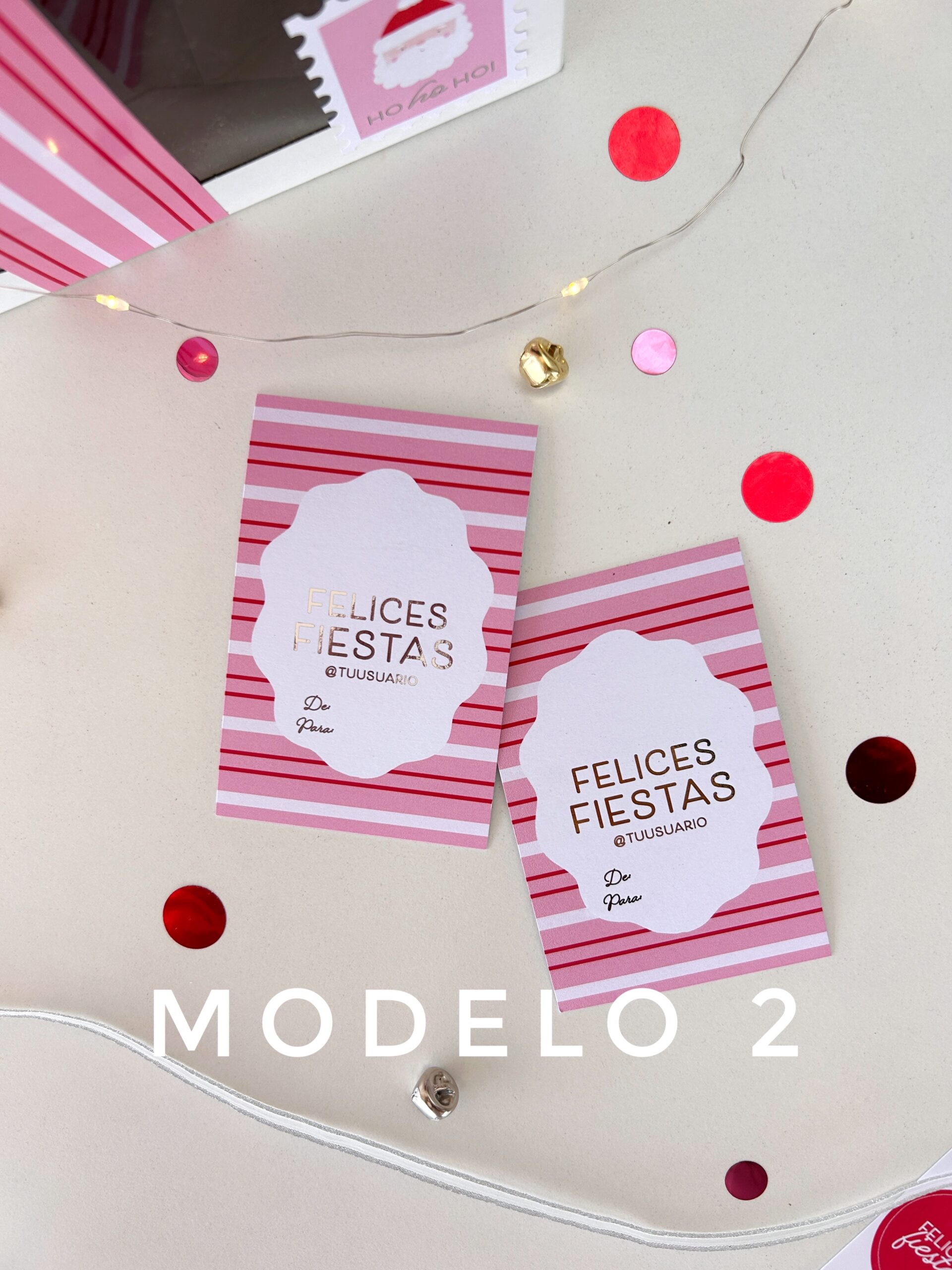 Tarjetas Felices Fiestas (x12u) ✧˖°. - Image 5