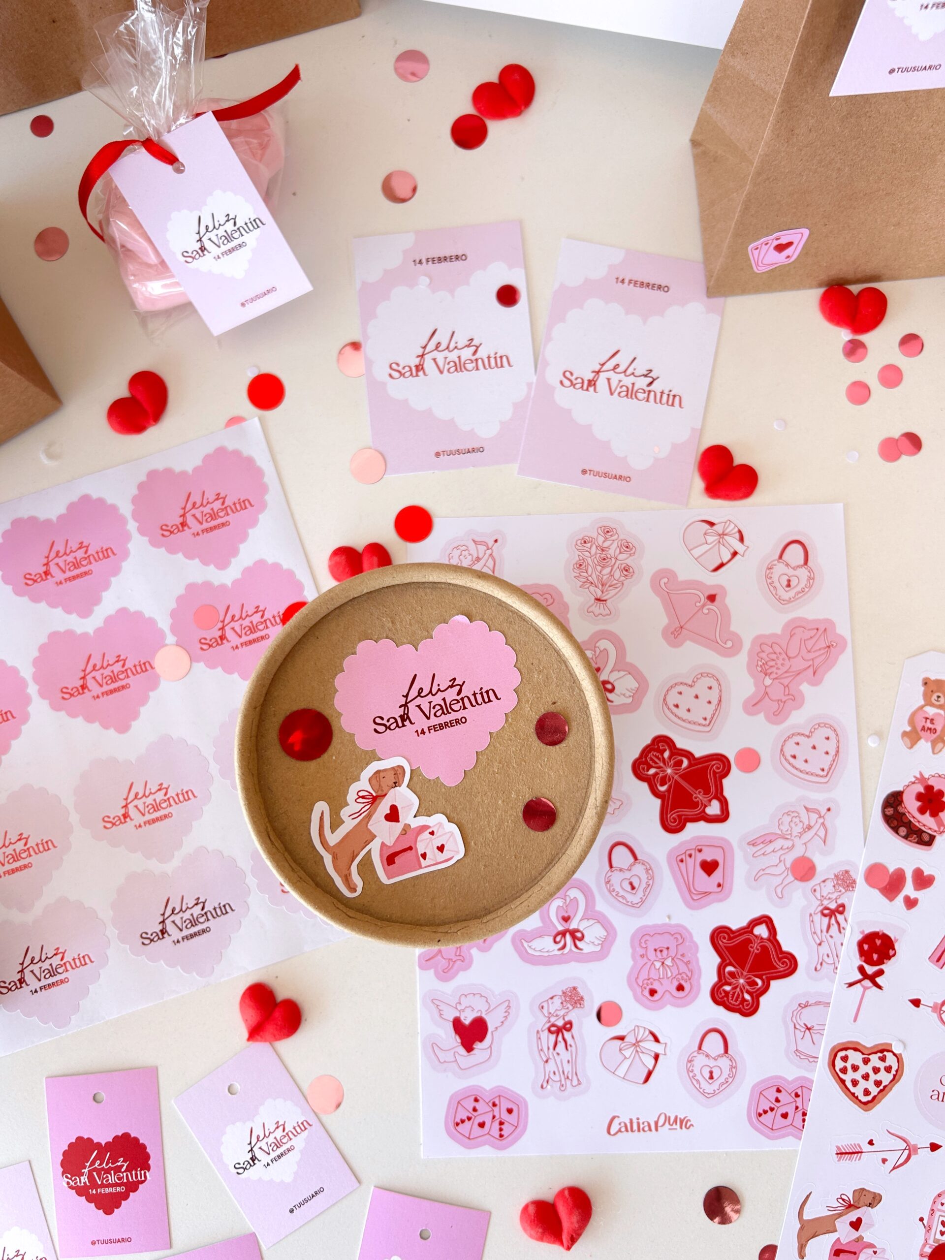 Stickers San Valentín (x12u) ♥︎ - Image 5