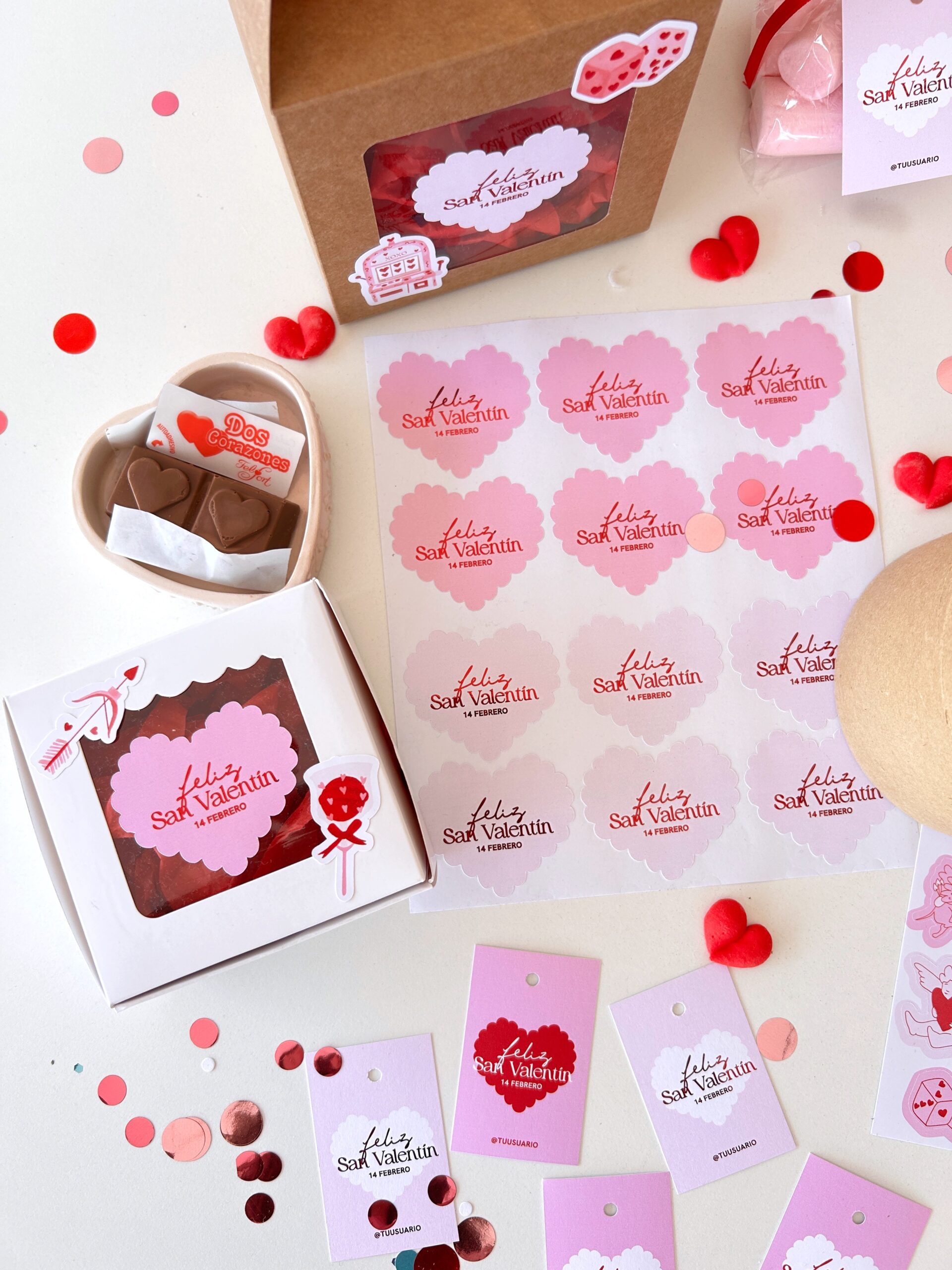 Stickers San Valentín (x12u) ♥︎ - Image 3