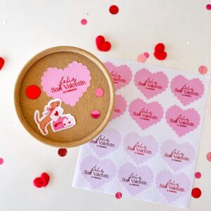 Stickers San Valentín (x12u) ♥︎
