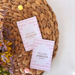 Tarjetas Pascuas (x12u) ✿