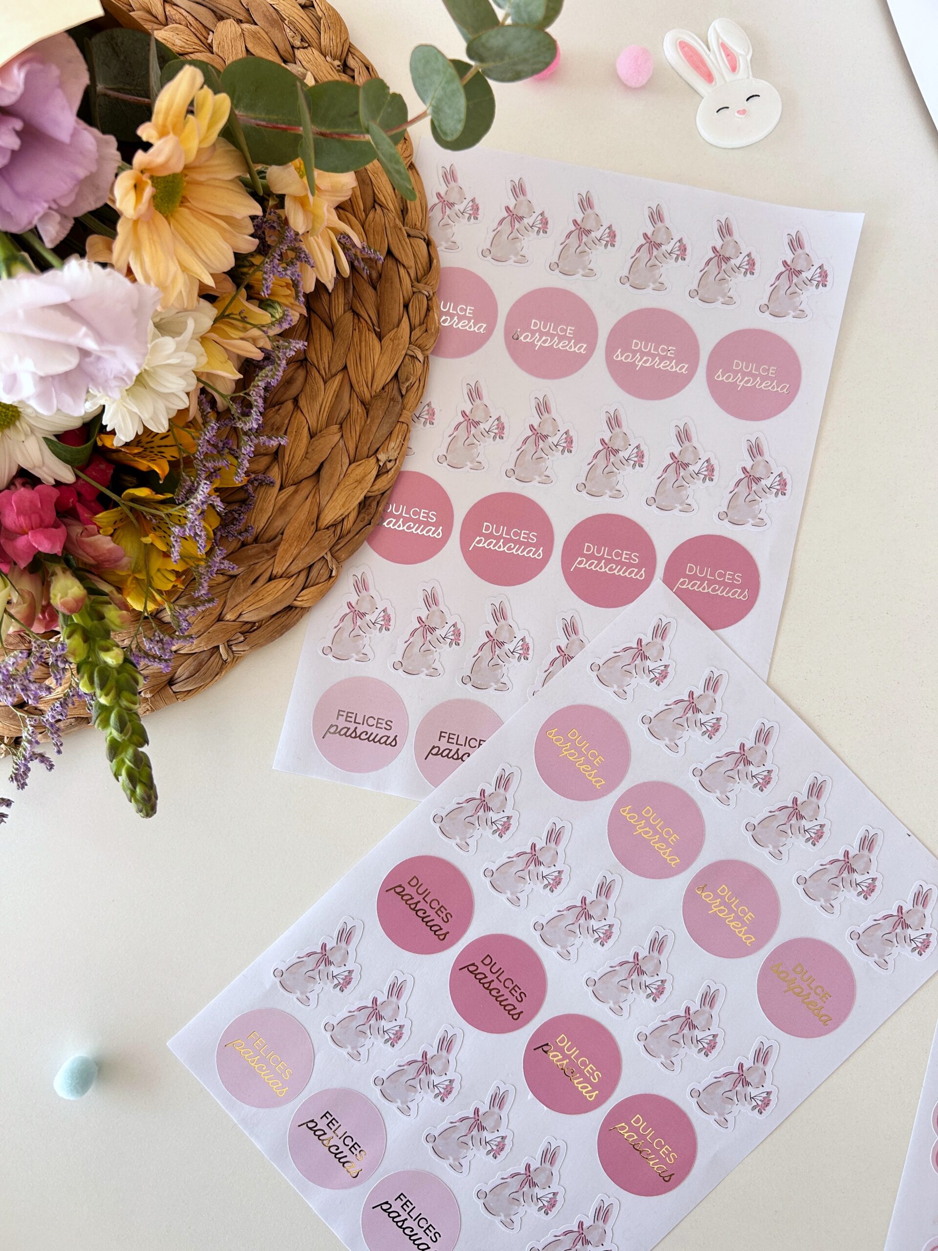 Stickers dulce Copito (x30u) ✿