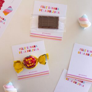 Tarjetas SWEET (x12u) ꩜