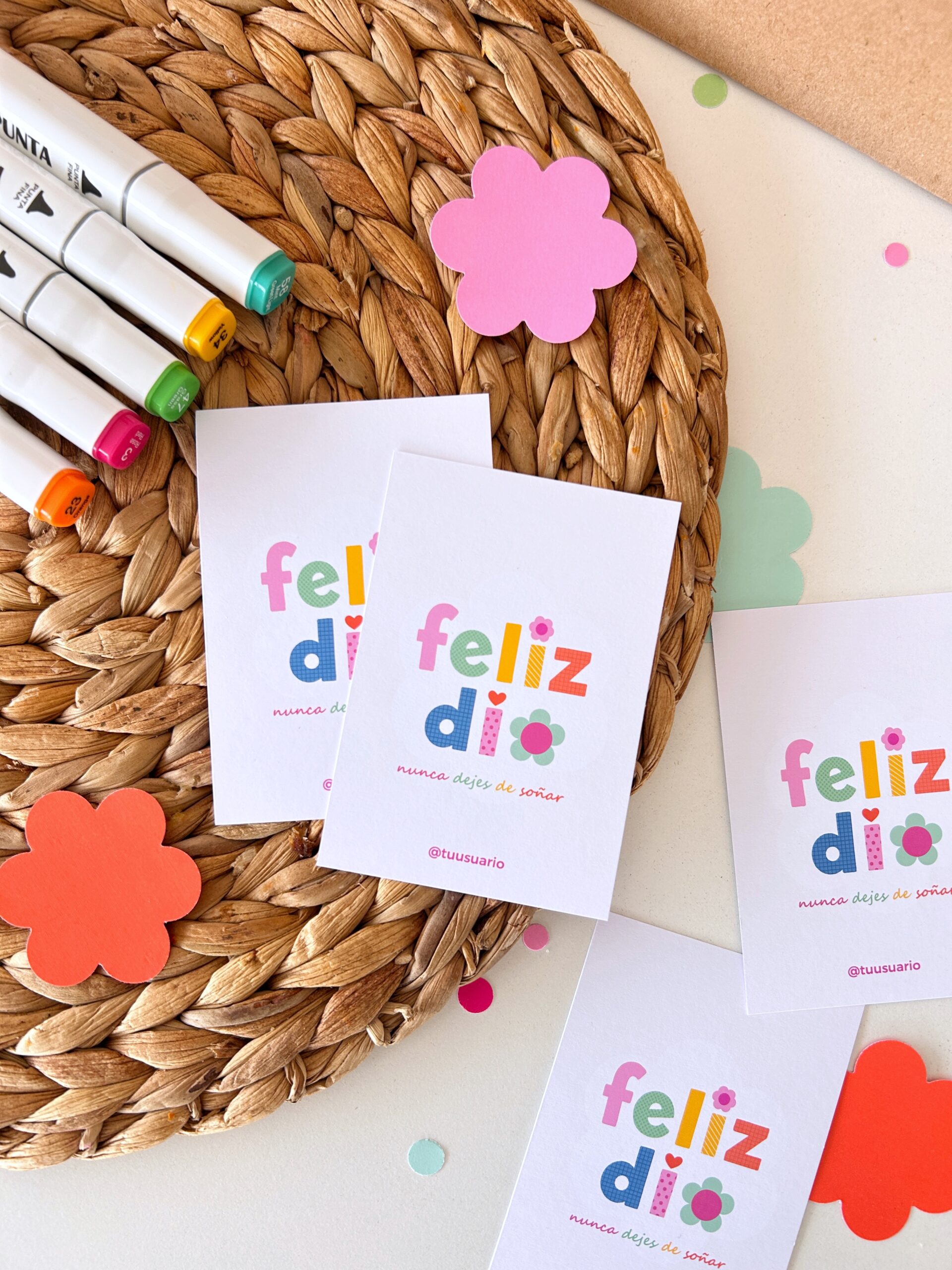 Tarjetas sueños (x16u)✿