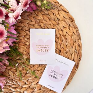 Tarjetas colibrí (x12u) ✿